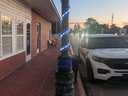 Christmas Light Poles